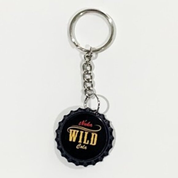 Fallout 4 Nuka Cola Wild Cap Keychain - 3.5inch Gaming Keychain - Picture 3 of 7